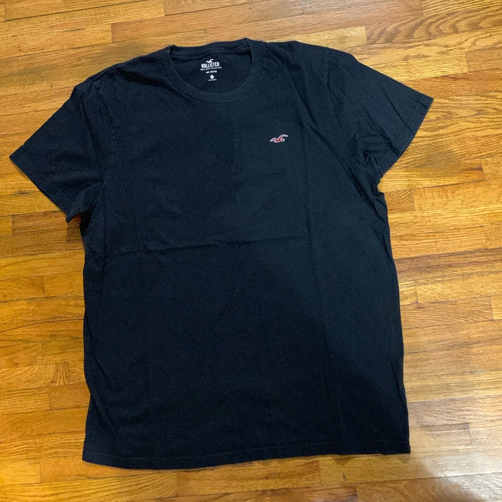 Hollister Mens Black Shirt